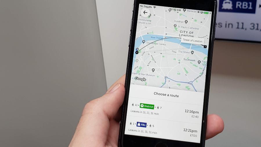 O Uber Transit é uma das novidades que a empresa iniciou a implementação global - Rodrigo Trindade/UOL