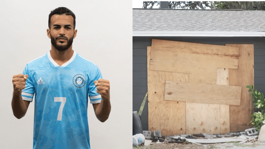 Jogador brasileiro morre atropelado dentro de casa enquanto