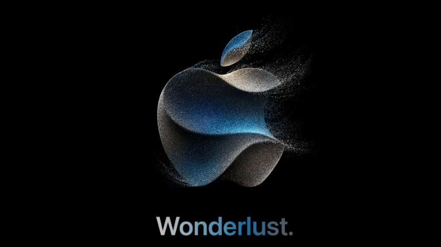 Símbolo do evento da Apple de lançamento do iPhone 15 