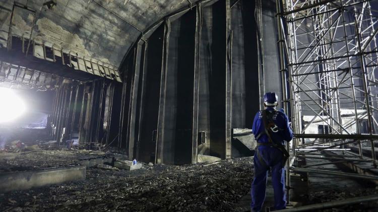 Incêndio no Memorial da América Latina 