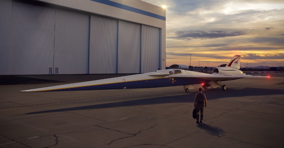 O futuro da aviação | Nasa quer criar avião supersônico silencioso para voar sobre cidades