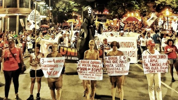 Reprodução/Facebook Frente Brasil Popular - Minas