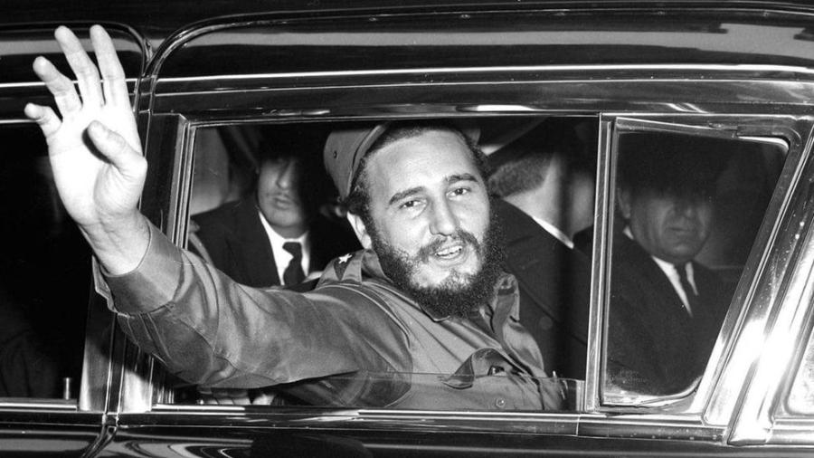 Fidel Castro quando chegou à Nova York, em 1959, era tão famoso quanto Elvis e tinha muitos fãs - Getty Images