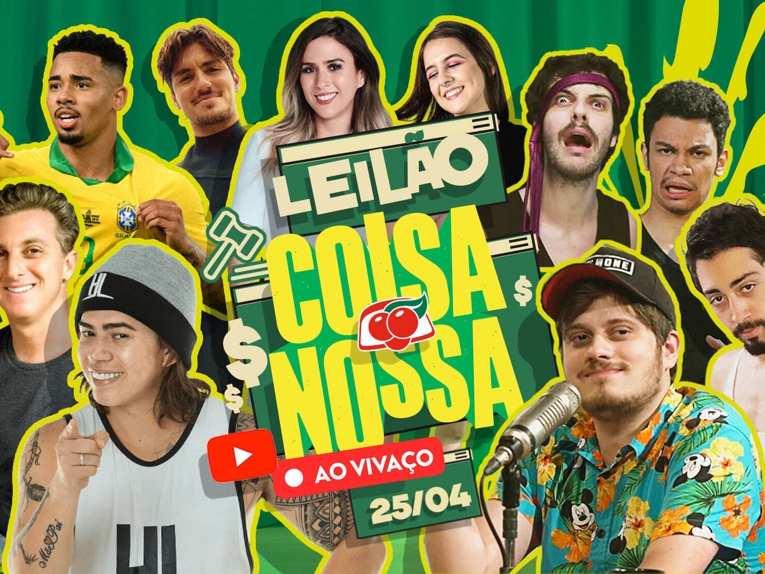 Medina, Jesus e Huck