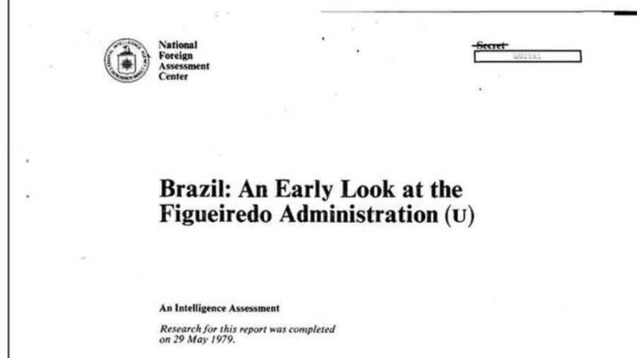Análise do governo americano fez críticas e alertas ao general Figueiredo - Reprodução / BBC News Brasil