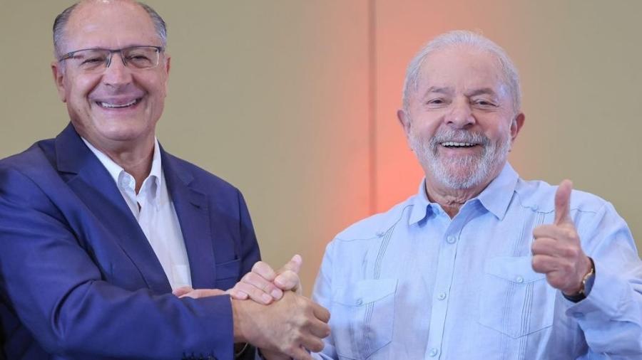 O ex-presidente Luiz Inácio Lula da Silva e o ex-governador de São Paulo Geraldo Alckmin - Ricardo Stuckert/Divulgação