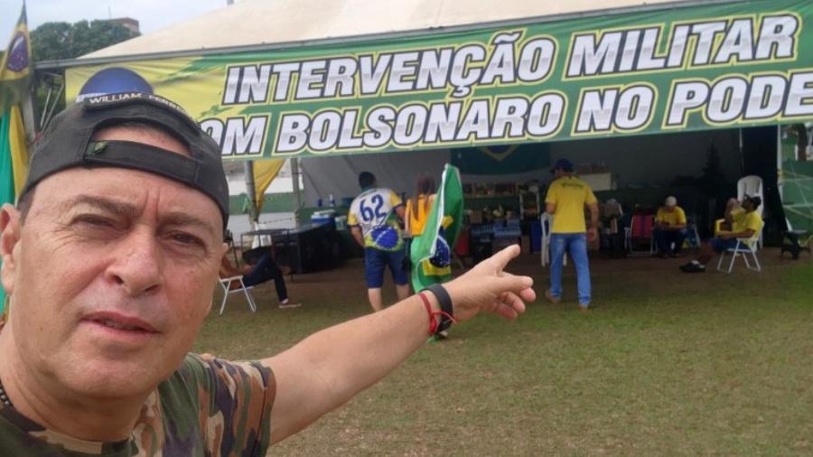 Diversos acampamentos golpistas foram montados em frente aos quartéis pelo país  - Iury Lima/Agência Amazônia