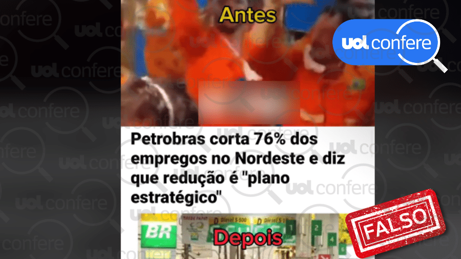 10.ago.2023 - Lula não tem relação com queda de 76% dos empregos da Petrobras no Nordeste