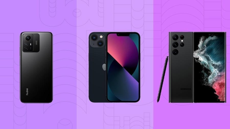 Redmi Note 12S, iPhone 13, Galaxy S22 Ultra: celulares mais buscados em setembro de 2023