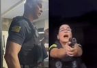 Polícia invade casa errada e aponta arma para moradora em GO; veja vídeo - Reprodução de vídeo