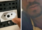 Vídeo mostra empresário arrumando câmera que filmou adolescente em banheiro - Reprodução