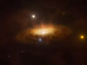 Astrônomos observam buraco negro 'despertar' e incendiar o centro de sua galáxia