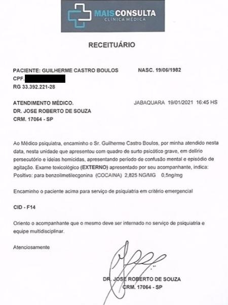 Publicação de Marçal mostra prontuário médico falso de Boulos por surto psicótico