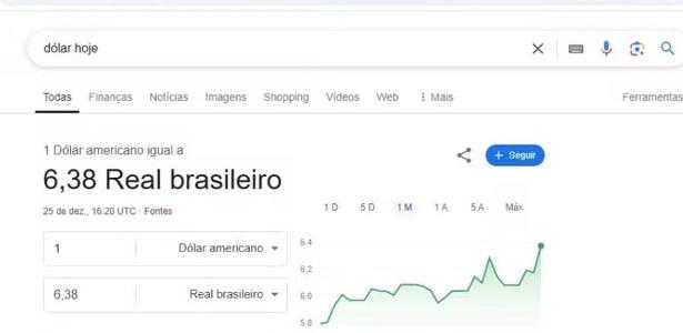 Após erros, Google recebe ofício da AGU com recomendações sobre dólar