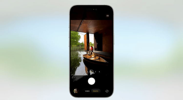 WWDC 2025: novo visual da câmera do iPhone com o iOS 26
