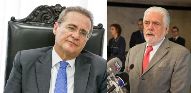 O senador Renan Calheiros (à esq.) e o ministro da Casa Civil, Jaques Wagner - Pedro Ladeira/Folhapress e Blog do Planalto