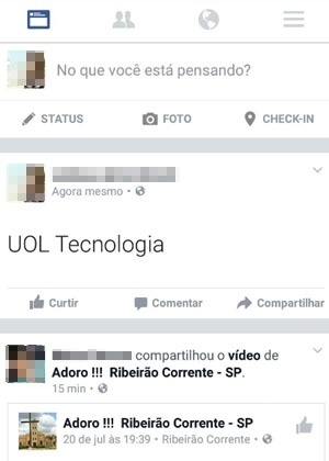 Letras  Facebook