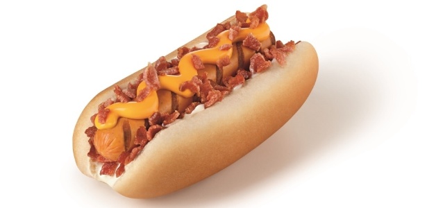 Cachorro-quente com bacon e cheddar entra para o cardápio do Burger King - Divulgação