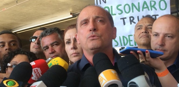 Onyx Lorenzoni, um dos coordenadores da campanha Bolsonaro
