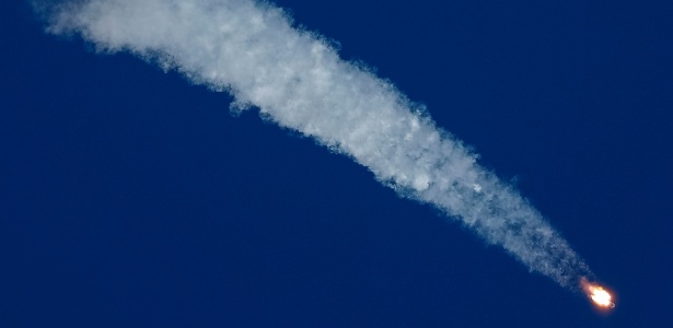 Uma falha nos foguetes de propulsão obriga a Soyuz a realizar um pouso de emergência - Shamil Zhumatov/Reuters