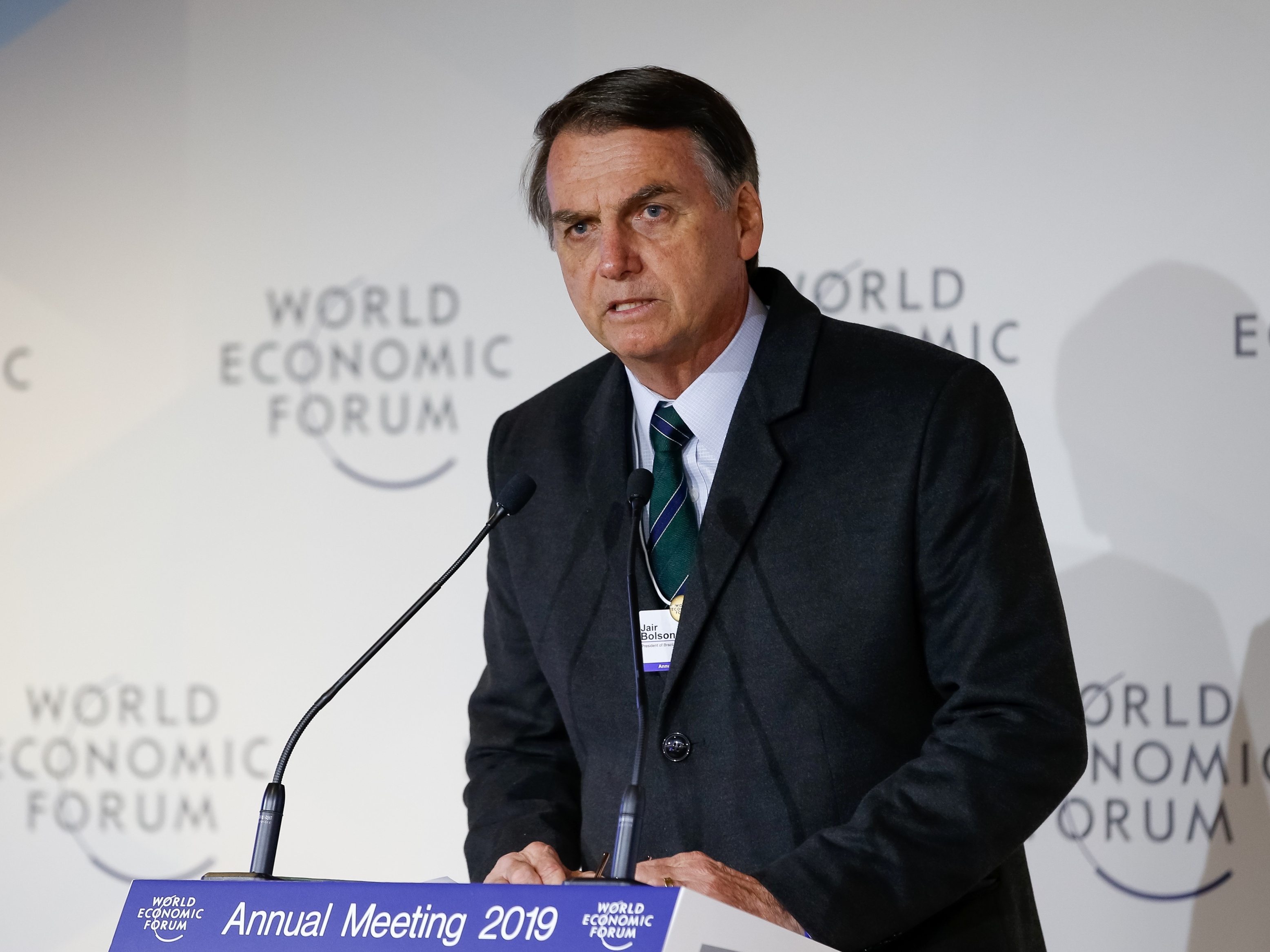 Com Mourão e sem Bolsonaro, Davos reúne líderes para pensar futuro 