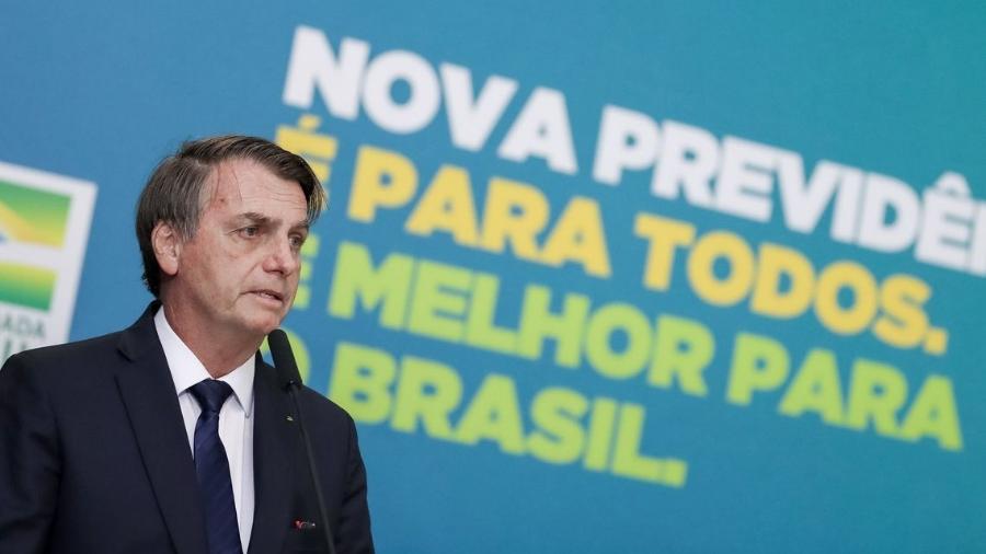 Bolsonaro Previdência - Marcos Corrêa/PR