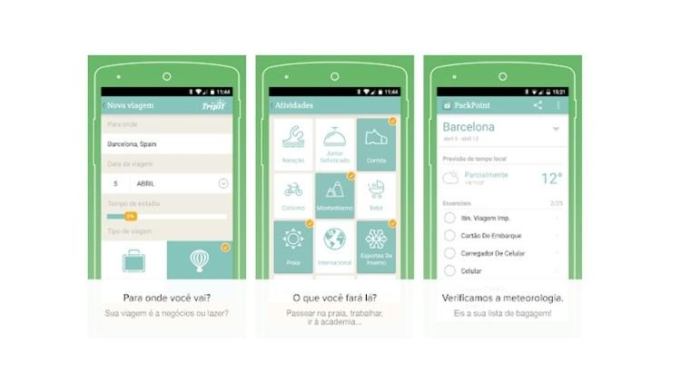 Aplicativos para ajudar na viagem: PackPoint - Reprodução - Reprodução