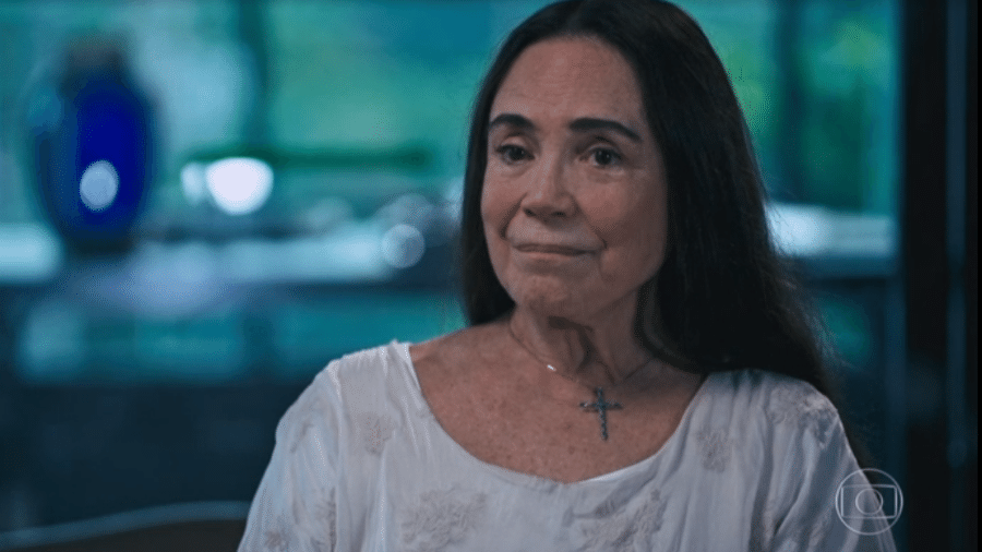 Regina Duarte questiona quando haverá o dia da consciência branca - Reprodução/TV Globo