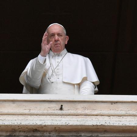 22.abr.2020 - Papa Francisco no Vaticano - 