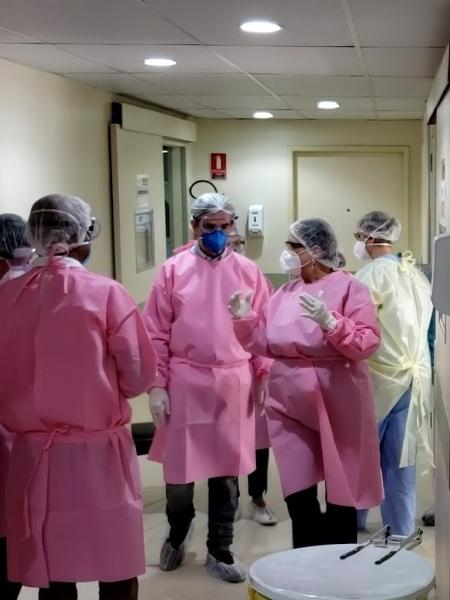 Ministro da Saúde, Nelson Teich, visita hospital no Rio de Janeiro - Divulgação/Ministério da Saúde