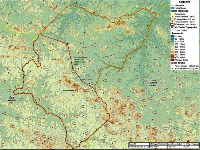 Funai cogita reduzir área no Pará com vestígios de índios isolados