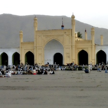 Mesquita de Id Gah, em Cabul, no Afeganistão - KevinScottNL/Wikipedia