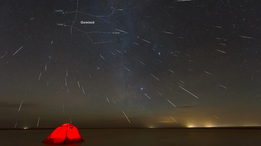 Chuva de meteoros terá até 120 'estrelas cadentes' por hora no Brasil