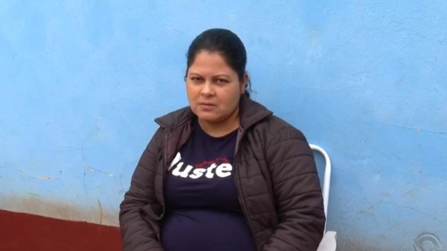 A auxiliar de limpeza Lorisete dos Santos, de 37 anos, teve aborto negado pelo STF - Reprodução/RBS TV