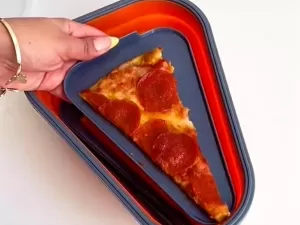 Pizza que sobrou vai ocupar menos espaço na geladeira com este 'achadinho'