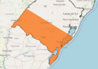 Inmet emite alerta para tempestades e granizo no RS - Divulgação/Inmet