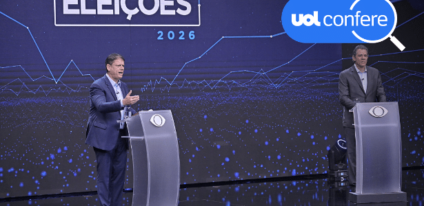 Debate: Tarcísio erra dados de educação, e Haddad, renegociação de dívida