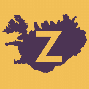 Símbolo do zuísmo, sobre o mapa da Islândia - Facebook/Reprodução