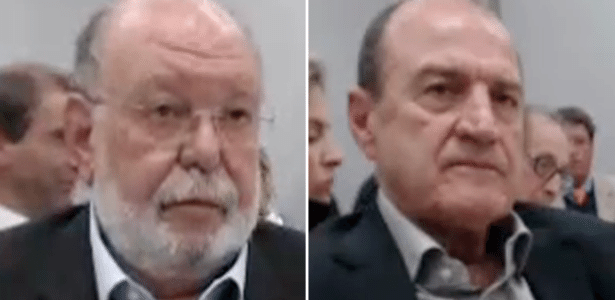 Léo Pinheiro (esquerda) e Agenor Medeiros, ex-executivos da OAS - Arte/UOL