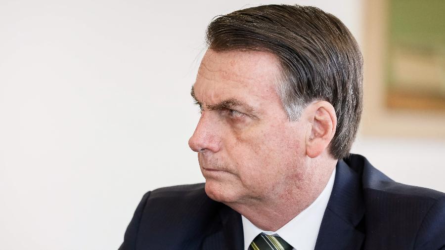 Presidente da República, Jair Bolsonaro durante reunião da Comissão de Ética Pública - Isac Nóbrega/PR
