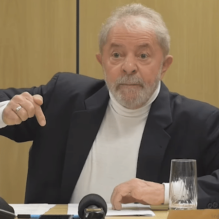 Lula, já preso, em entrevista ao jornalista Bob Fernandes - Reprodução/Youtube