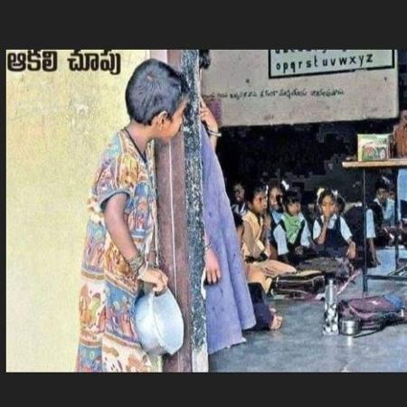 A foto que gerou comoção  - EENADU NEWSPAPER/A SRINIVAS