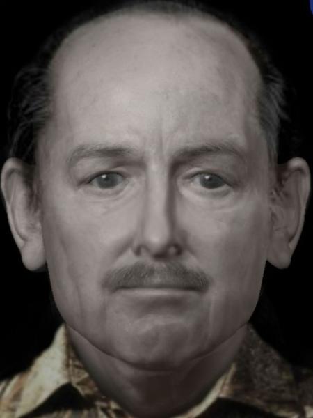 Reconstrução facial do homem que foi morto em 1991 - Divulgação