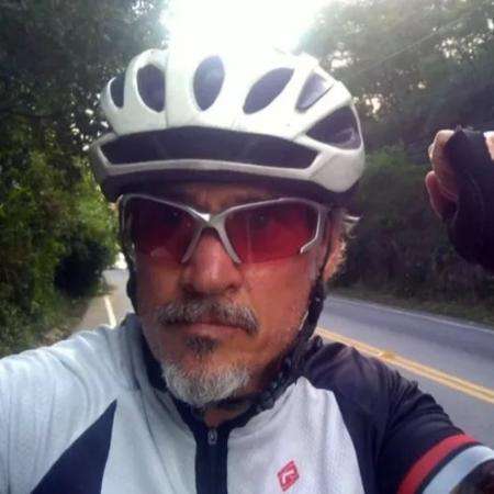 Cláudio Leite da Silva, 57 anos, ciclista que morreu atropelado no Rio de Janeiro - Acervo pessoal