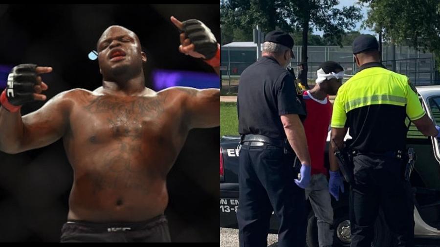 O lutador Derrick Lewis quase teve seu SUV furtado, mas conseguiu deter o homem que teria tentado cometer o crime - Reprodução/UFC Brasil/Youtube/Instagram/@thebeastufc
