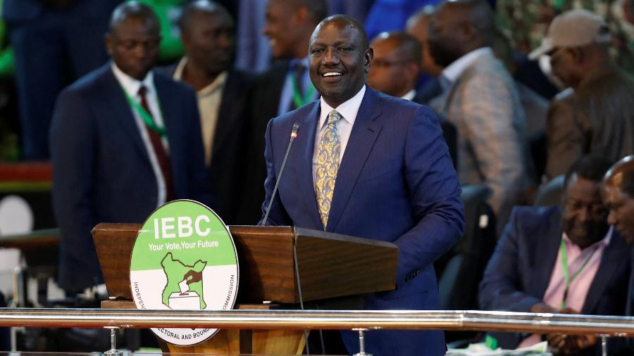 15.08.22 - William Ruto é eleito novo presidente do Quênia  - THOMAS MUKOYA/REUTERS