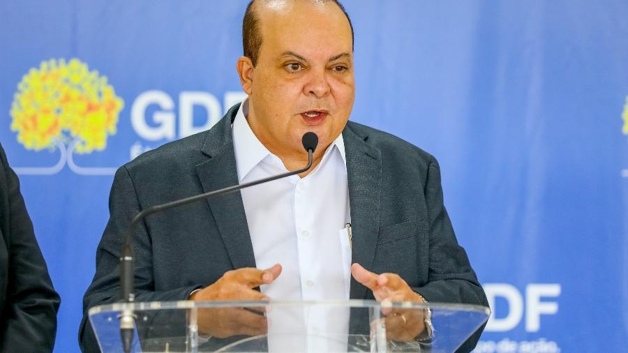Governador Ibaneis Rocha, em coletiva - Renato Alves/ Agência Brasília