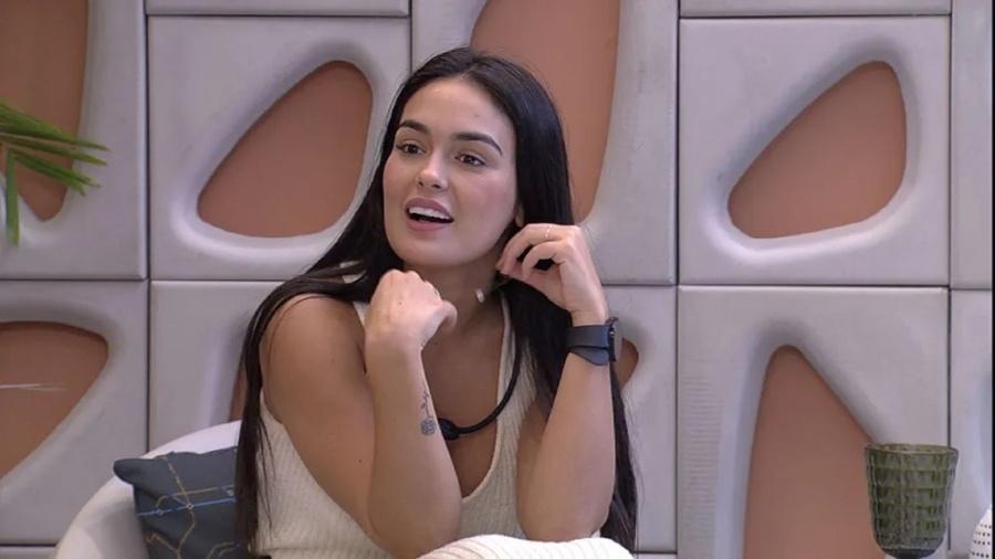 BBB 23: Larissa revela ter sentido medo de ser eliminada  - Reprodução/Globoplay