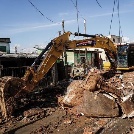 Cenário ainda é de destruição em algumas áreas do Rio Grande do Sul