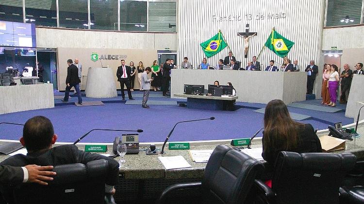 Plenário da Assembleia legislativa do Ceará